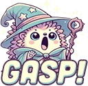 HeghehogWitchGasp emoji