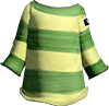 LimeEasyStripeShirt emote