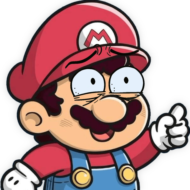 Mario_Scared emote