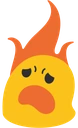 blobonfire emote