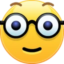 nerdy emote
