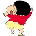 shinchanDANCE emote