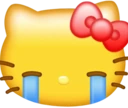 hellokitty_sob emoji