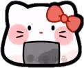 hellokitty_onigiri emote