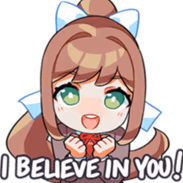 MonikaBelieve emote
