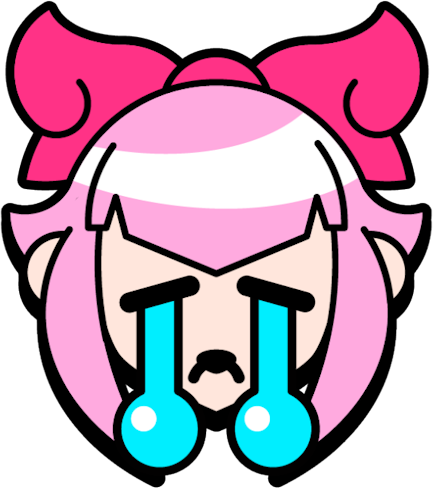 Melodie_Sad_BrawlStars_Pin static emote