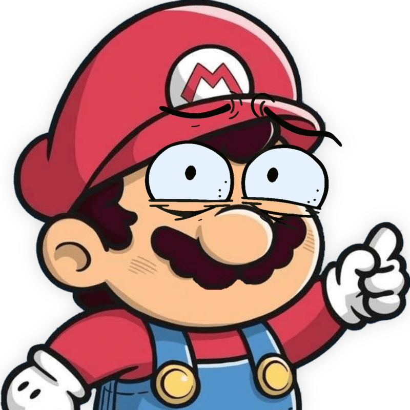 Mario_Scared emote