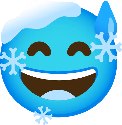 Happycoldemoji emote