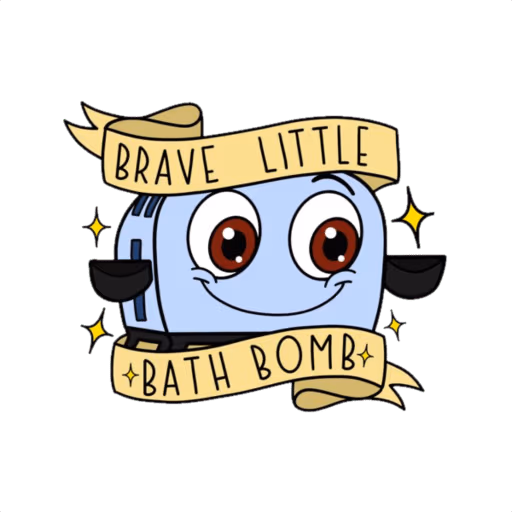 BraveLittleBathBomb emote