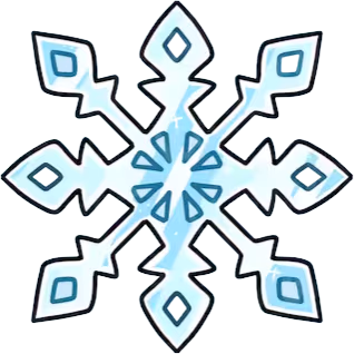 snowflake emote