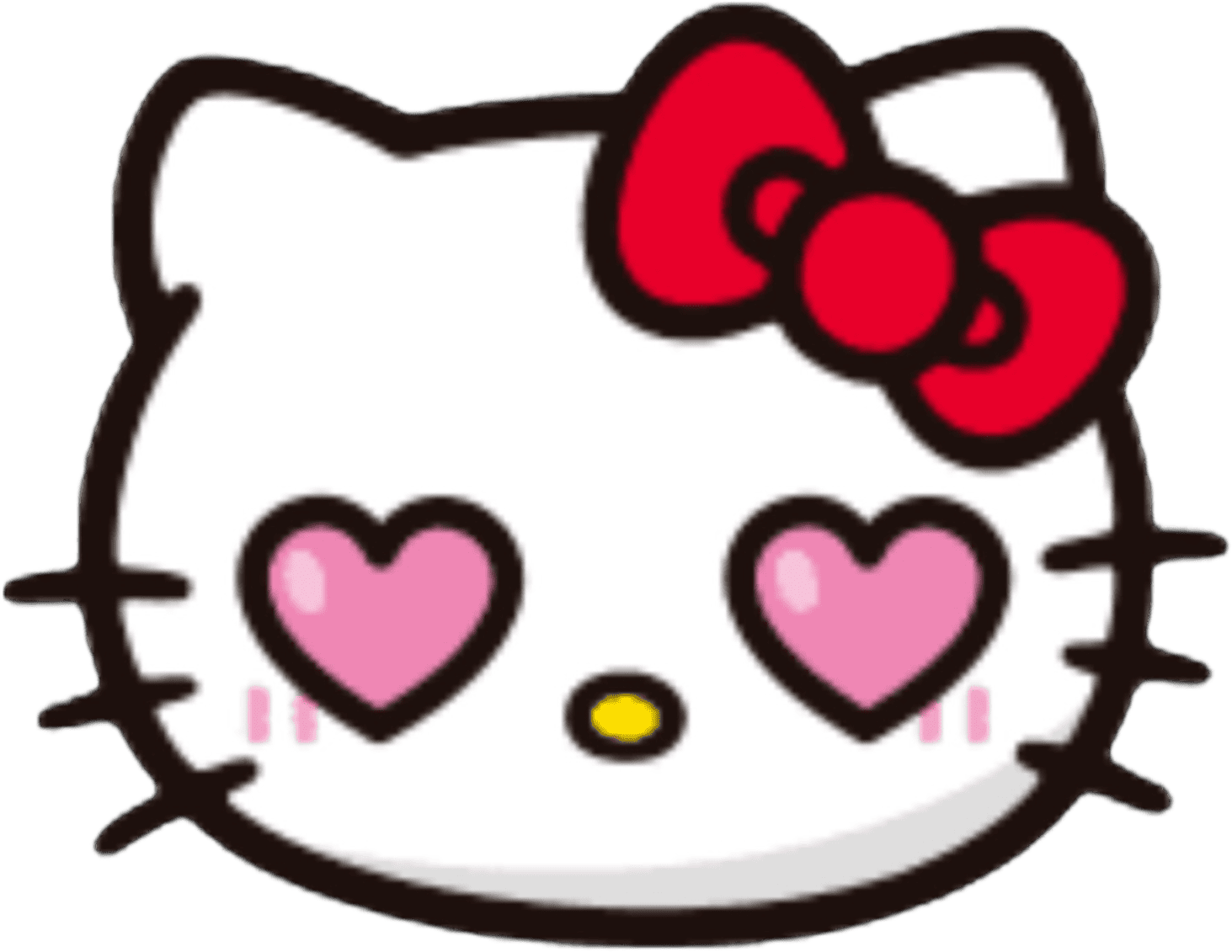 hellokitty_hearteyes static emote