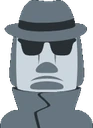 moyai_detective emote
