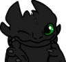 Toothless_Fingerguns emote