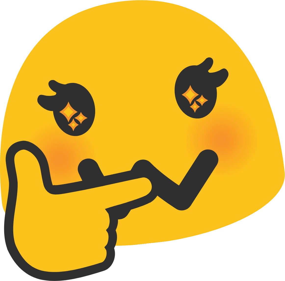 BlobOwOThink emote