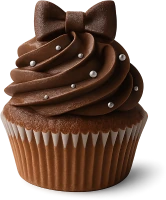 Chocolate_bow_cupcake emote