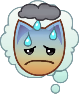 Animal_Jam_Thought_Sad_2 emote