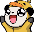 CuteDuckPanda emote