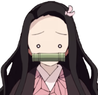 nezuko_disappointed emote