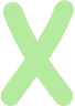 PastelGreenX emote