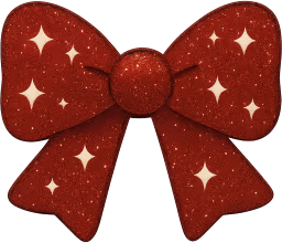 Red_glitter_bow emote