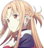 AsunaCurious emote