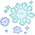 Snowflakes emote