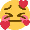 Flushedwithlove emote