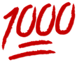 1000 emote