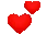 Hearts emote