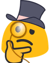 classyblobthink emote