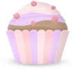 PastelCupcake emote