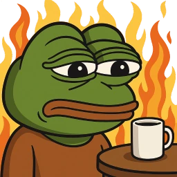 Pepesadonfire emote