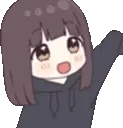 menheraWaving emote