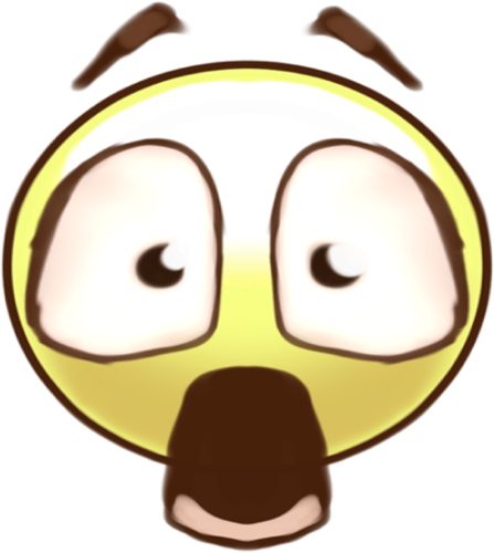 shocked static emote