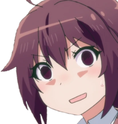 AsukaScared emote