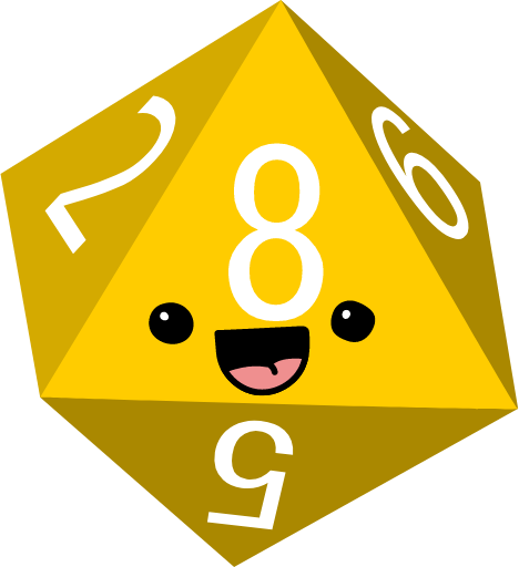 KawaiiDiceYellow static emote