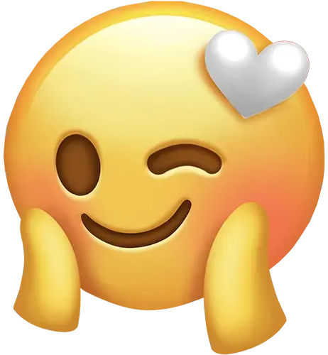 Blush_Wink static emote