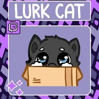 LurkCat emote