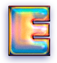 holo_letter_E emote