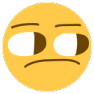 unimpressed emote