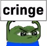 pepecringe emote