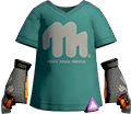 GreenVNeckLimitedTee emote