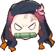 PissedNezuko emote