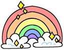 Rainbow emote