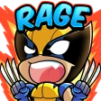 WolverineRage emote