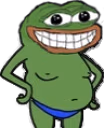 WeirdDudeSmile emote