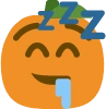 Sleepingpumpkin emoji