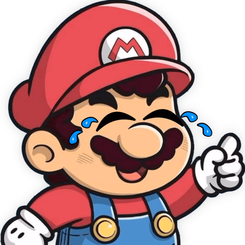 Mario_Laughing emote
