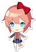 Sayori emote