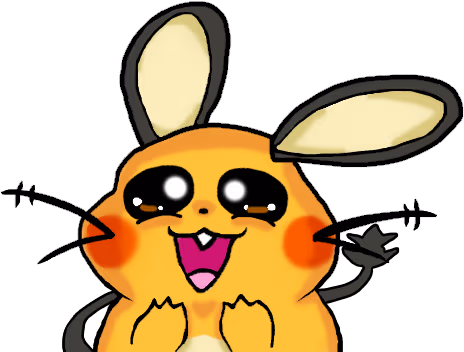 dedenneyay emote